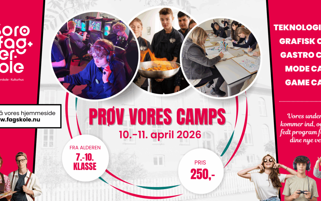 Tilmeld camps d. 10. – 11. april 2026