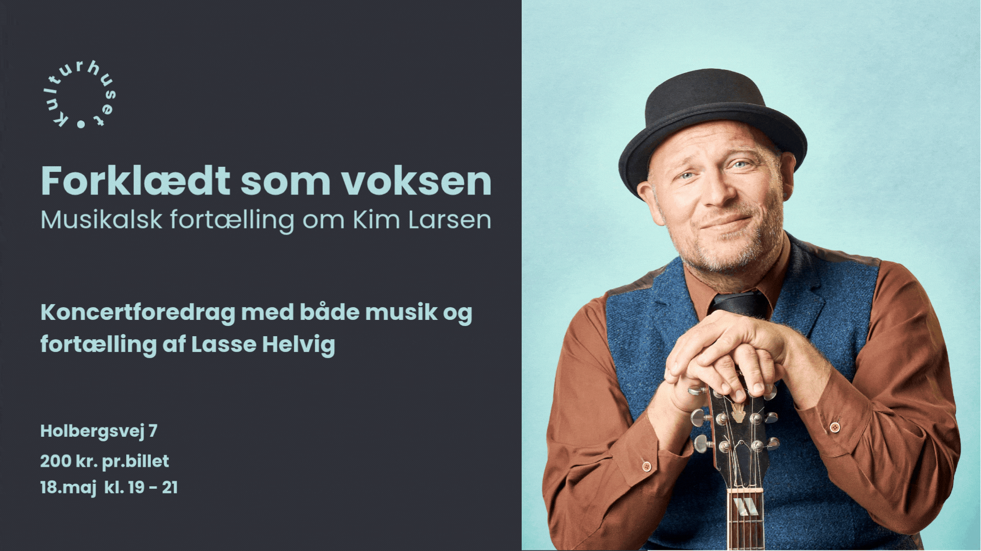 forklaedt som voksen